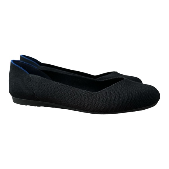 Rothy’s The Flat Black Solid Women’s Size 7.5 - Picture 3 of 7